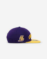 47 Brand Los Angeles Lakers 'The City Block Collection' Club Legacy '47 Captain Snapback Purple