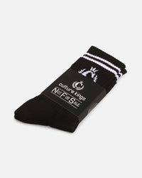 Culture Kings CK Logo Socks Black