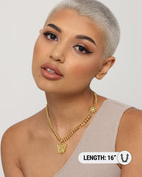 Raising Hell Women's Boy Bye Necklace Gold