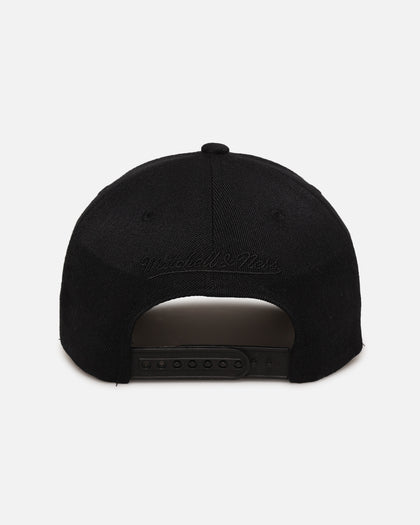 Mitchell & Ness Golden State Warriors 'Triple Black Core Classic' MVP Snapback Black