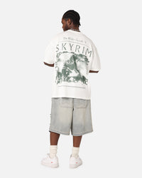 73Studio X The Elder Scrolls V: Skyrim Vintage T-Shirt Off White