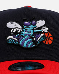 New Era Charlotte Hornets 'All Star Game 2026' 9FORTY A-Frame Snapback Navy/Red