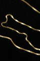 House Of Auric Micro Box Chain 18k Gold Vermeil