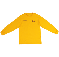 4HUNNID Roll The Dice Long Sleeve T-Shirt Mustard
