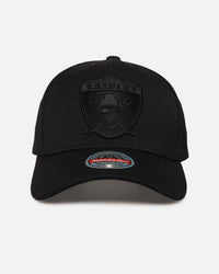 Mitchell & Ness Las Vegas Raiders 'Triple Black Core Classic' MVP Snapback Black