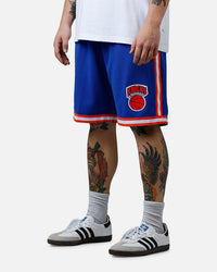 Mitchell & Ness New York Knicks 91-92' Swingman Shorts Blue