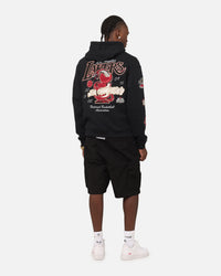 Mitchell & Ness LA Lakers First Team Gold Hoodie Faded Black