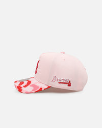 Mitchell & Ness Atlanta Braves 'Pink Camo' Pro Pinch Snapback Pink