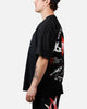 UFC By Culture Kings Georges St-Pierre Legends T-Shirt Black Acidwash