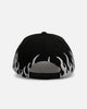 New Era Atlanta Braves 'Metallic Flames' 9FORTY A-Frame Snapback Black/Silver