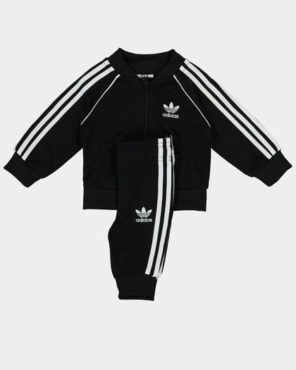 Adidas Infant SST Track Suit Black/White