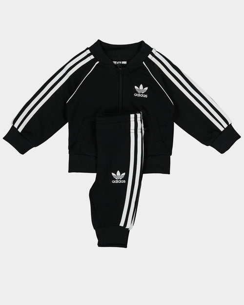 Adidas Infant SST Track Suit Black/White
