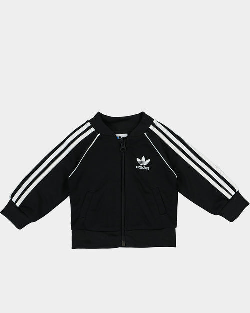 Adidas Infant SST Track Suit Black/White