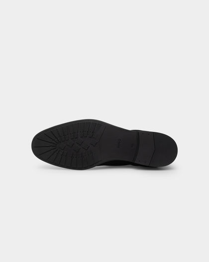 Hugo Boss Kyron Chelsea Suede Boots Black
