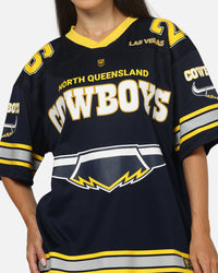 Bleacher Athletic North Queensland Cowboys NRL Vegas Round 2026 Jersey Navy