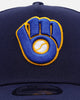 New Era Milwaukee Brewers 'On Field' 9FORTY A-Frame Snapback Official Team Color