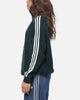 Adidas Women's Funnel Neck Quarter Zip Sweatshirt Green