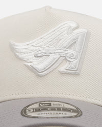 New Era Anaheim Angels 'Too Clean' 9FORTY A-Frame Snapback Chrome