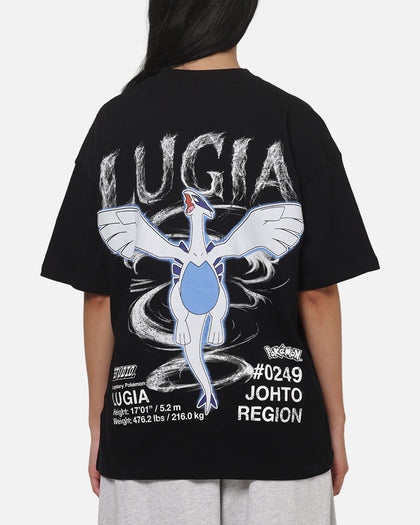 The Pokémon Collection By 73Studio Lugia Legendary T-Shirt Black