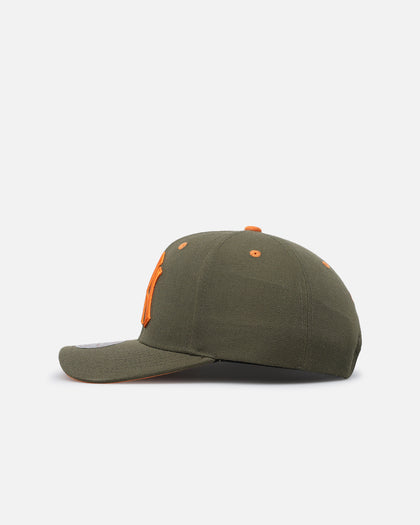 Mitchell & Ness New York Yankees 'Harmony of Hues' Pro Crown Snapback Olive/Orange