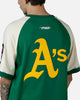 Pro Standard Oakland Athletics Double Knit Raglan T-Shirt Green