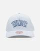 Mitchell & Ness Oklahoma City Thunder 'Seersucker' Pro Pinch Snapback Blue/White