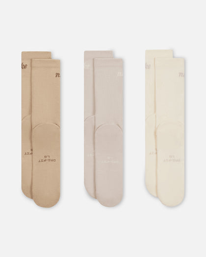 Nike Everyday Elevated Crew Socks 3 Pack Multi