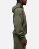 Loiter Hybrid Premium Hoodie Olive/Pink