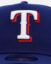New Era Texas Rangers 'On Field' 9FORTY A-Frame Snapback Official Team Color