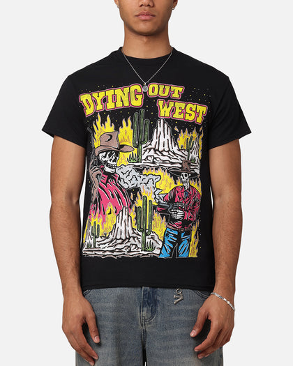 Goat Crew Dying Out West Vintage T-Shirt Black
