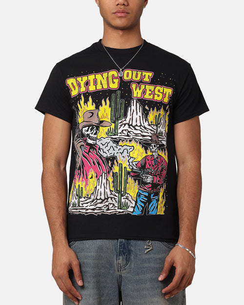 Goat Crew Dying Out West Vintage T-Shirt Black