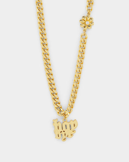Raising Hell Women's Boy Bye Necklace Gold