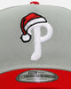 New Era Philadelphia Phillies 'All I Want For Christmas' 9FORTY A-Frame Snapback Green/Red