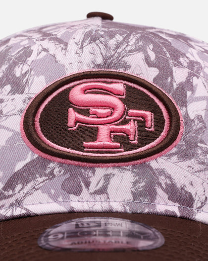 New Era San Francisco 49ers 'Pink Tree Camo' 9FORTY A-Frame Snapback Pink