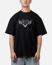 73Studio Disney And Pixar Cars Boost Vintage T-Shirt Black Acidwash