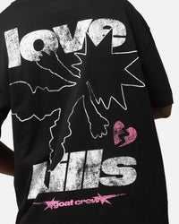 Goat Crew Love Kills T-Shirt Black