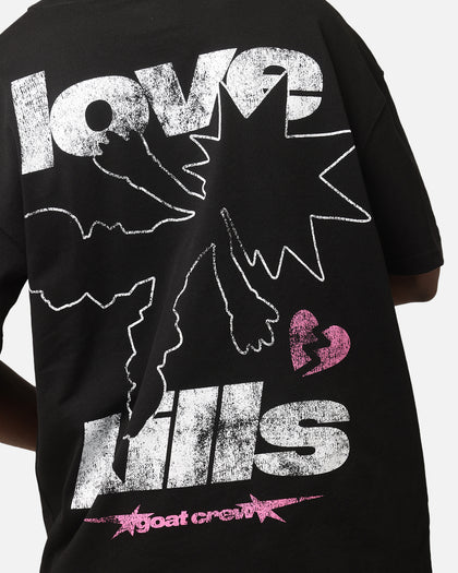 Goat Crew Love Kills T-Shirt Black