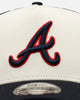 New Era Atlanta Braves 'Fourth Of July' 9FORTY A-Frame Snapback Chrome/Navy