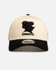 New Era Newcastle Knights 'Chrome Black' 9FORTY A-Frame Snapback White/Black