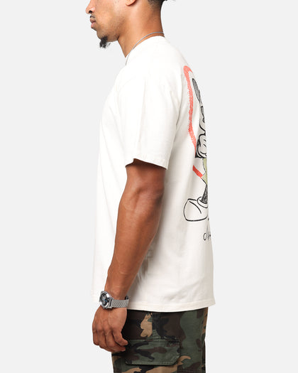 Goat Crew Disney’s Mickey Mouse & Minnie Mouse Heavy T-Shirt Off White