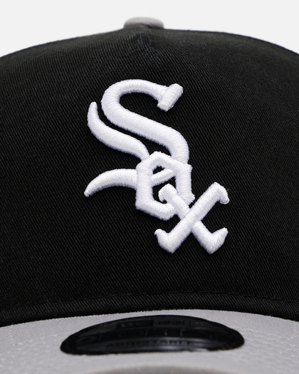 New Era Chicago White Sox 'Pigment Dye Two Tone' 9FORTY A-Frame Snapback Black/Official Team Color
