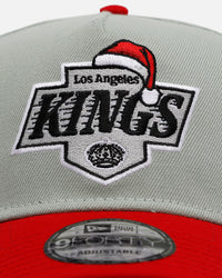 New Era Los Angeles Kings 'All I Want For Christmas' 9FORTY A-Frame Snapback Green/Red