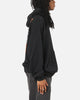 Jordan Brooklyn Shattered Back Board Oversized Pullover Hoodie Black