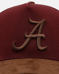 47 Brand Alabama Crimson Tide football 'Cherry Pie' Offside DT Snapback Dark Maroon