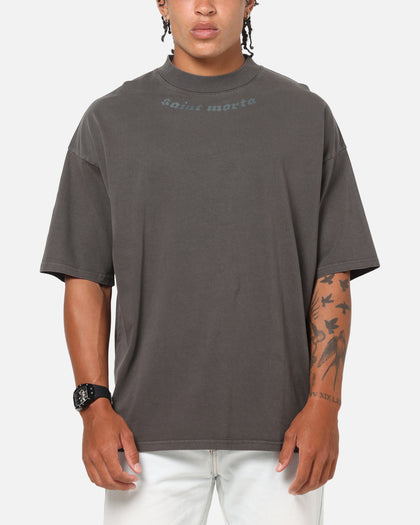 Saint Morta Fade Away Boxy T-Shirt Black Wash
