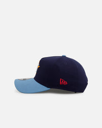 New Era Houston Astros 'Coral' 9FORTY A-Frame Snapback Navy/Sky