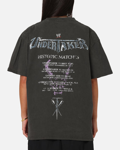 Culture Kings X WWE The Undertaker Summer Slam Heavy T-Shirt Black Wash