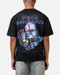 73Studio Disney Kingdom Hearts Space Paranoids Heavyweight T-Shirt Black Acidwash