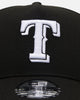 New Era Texas Rangers 'Easy Black and White' 9FORTY A-Frame Snapback Black/White