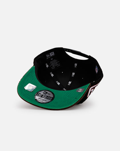 New Era New York Giants 'Washed Black NFL Golfer' Corduroy Golfer Snapback Washed Black